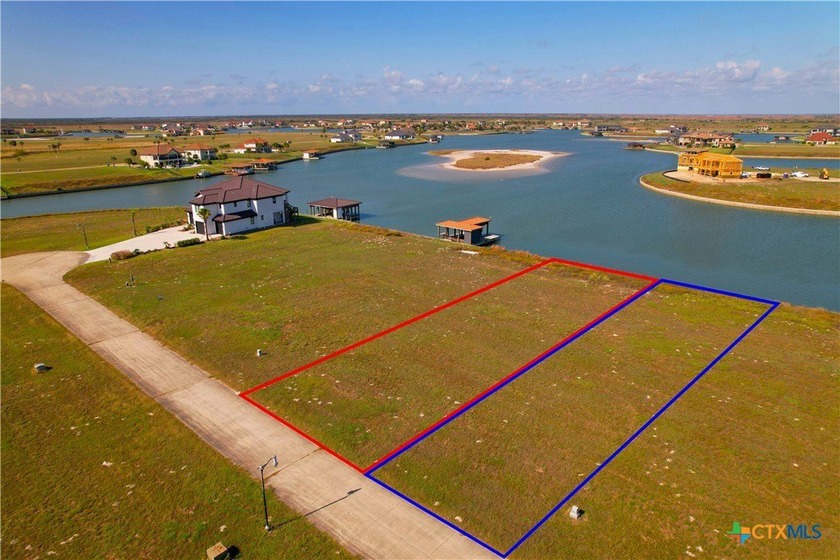 2 - WATERFRONT LOTS NEXT TO EACH OTHER, ON CHATEAU WAY! $75K EA! - Beach Lot for sale in Port O Connor, Texas on Beachhouse.com