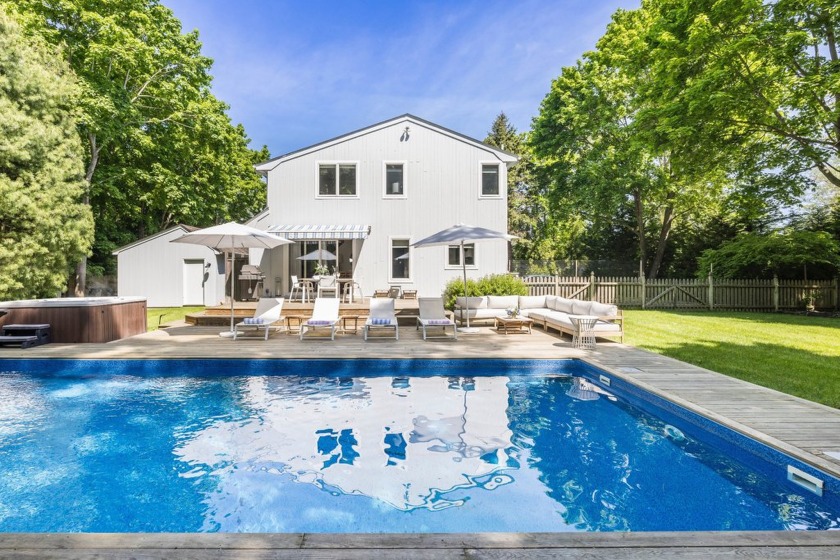 This bright and airy renovated 4-bedroom home is a real gem just - Beach Home for sale in Sag Harbor, New York on Beachhouse.com