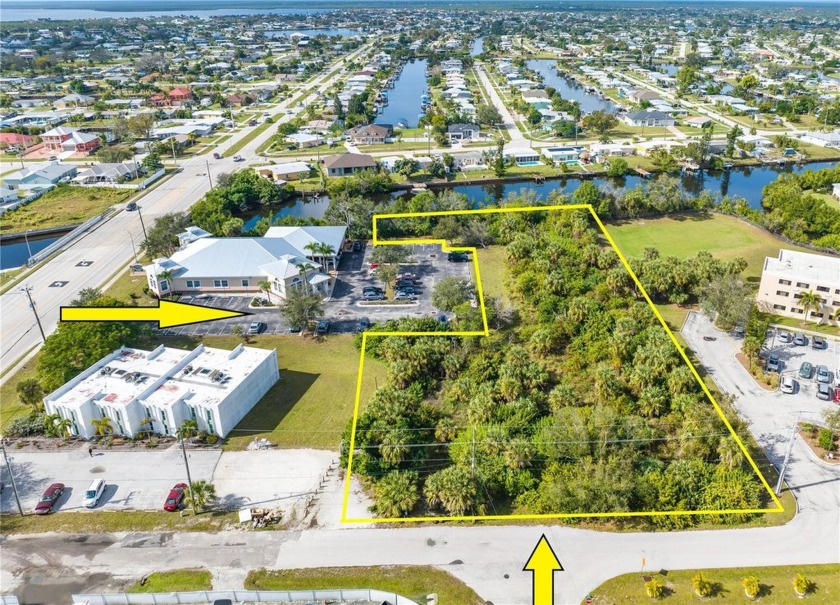 ZONED COMMERCIAL/MULTI-USE, this 1.52 ACRE waterfront lot off - Beach Lot for sale in Port Charlotte, Florida on Beachhouse.com