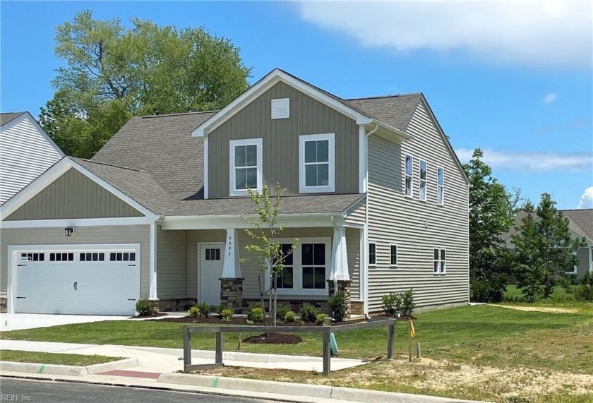 New construction home near completion featuring a 1st floor - Beach Home for sale in Suffolk, Virginia on Beachhouse.com