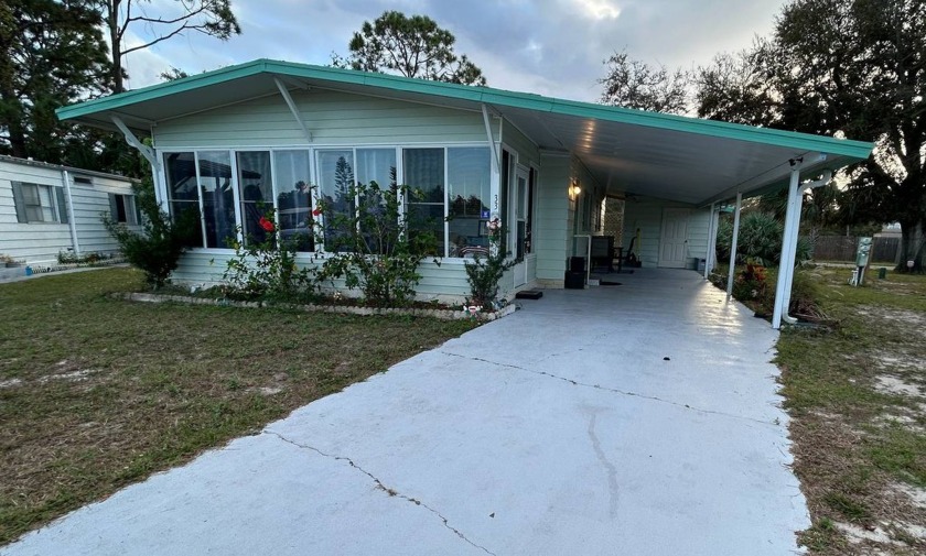 This is a manufactured home on leased land with lot rent. This 2 - Beach Home for sale in Edgewater, Florida on Beachhouse.com