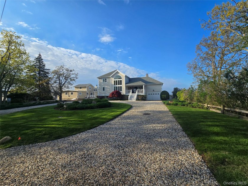 Unrivaled Bayfront Beauty Perched on a rare triple-sized - Beach Home for sale in Sag Harbor, New York on Beachhouse.com