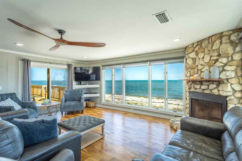 Breathtaking Gulf views and coastal charm await at this - Beach Home for sale in Alligator Point, Florida on Beachhouse.com