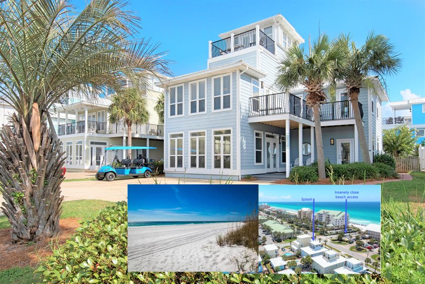 Short term rental powerhouse featuring ocean views from almost - Beach Home for sale in Destin, Florida on Beachhouse.com