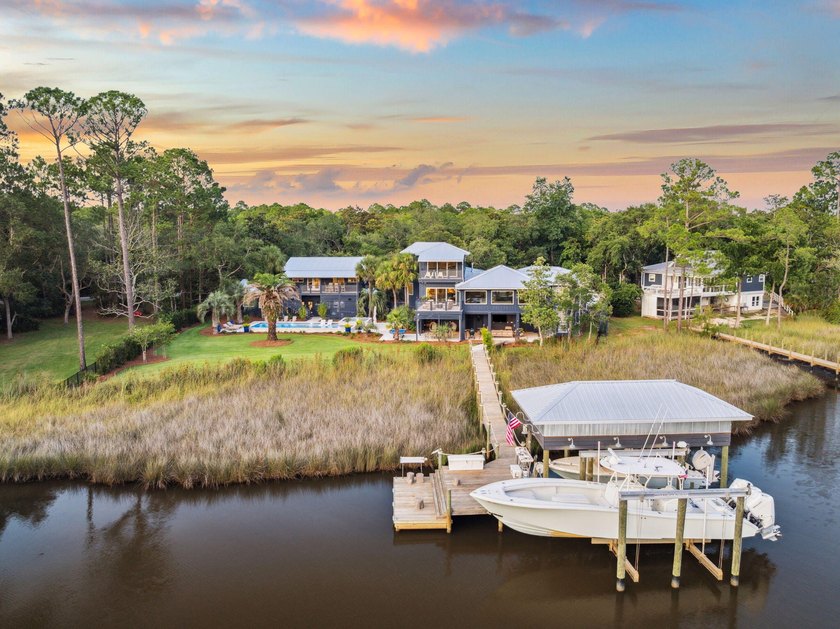 Welcome to this stunning waterfront retreat in historic Point - Beach Home for sale in Santa Rosa Beach, Florida on Beachhouse.com