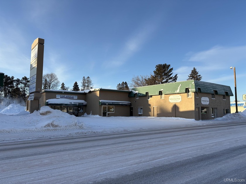 US Hwy 2 Commercial building!  This building is currently leased - Beach Commercial for sale in Ironwood, Michigan on Beachhouse.com