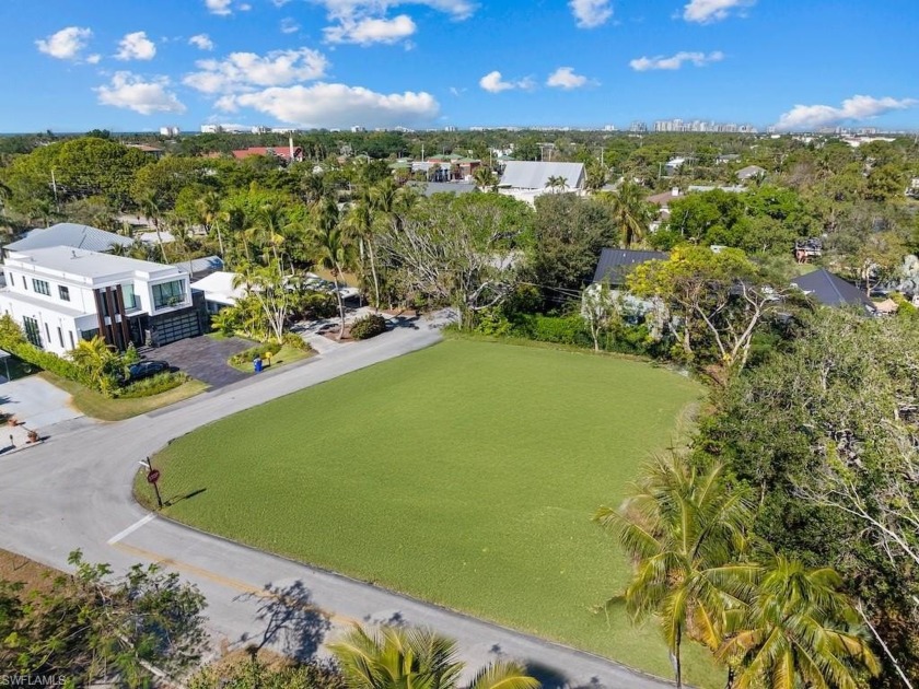 Oversized corner lot nestled in the quiet, low traffic Lake Park - Beach Lot for sale in Naples, Florida on Beachhouse.com