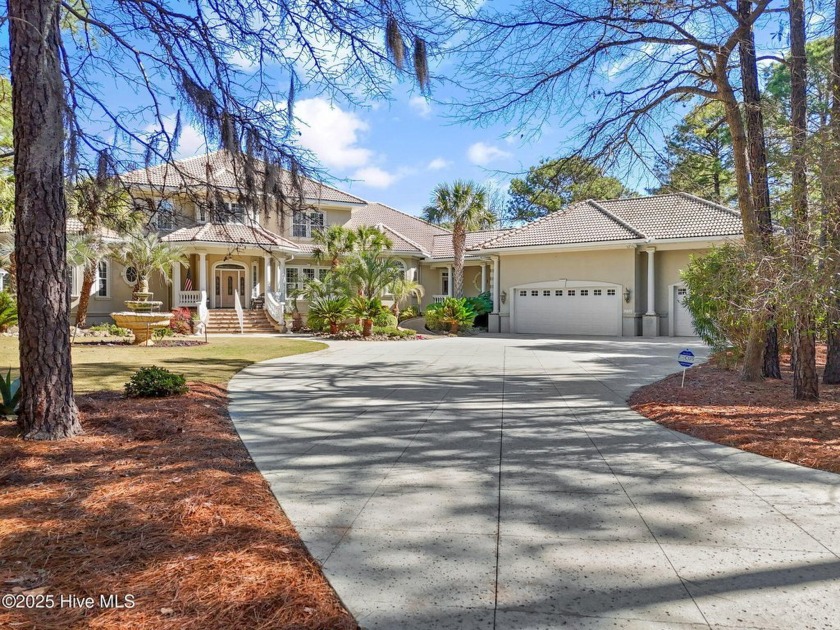 Stunning Custom Estate with Golf & Pond Views-Rare Club - Beach Home for sale in Southport, North Carolina on Beachhouse.com