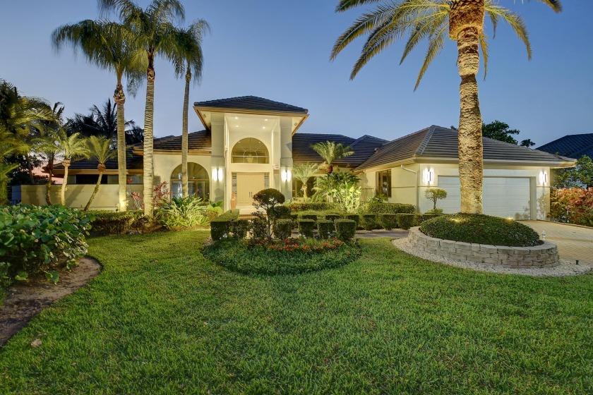 This spectacular estate home is located in Water Oak, one of the - Beach Home for sale in Boca Raton, Florida on Beachhouse.com