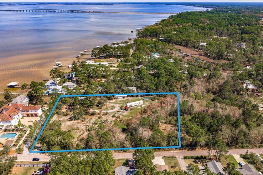 Tucked away on a quiet residential road, this beautiful 4-acre - Beach Acreage for sale in Santa Rosa Beach, Florida on Beachhouse.com