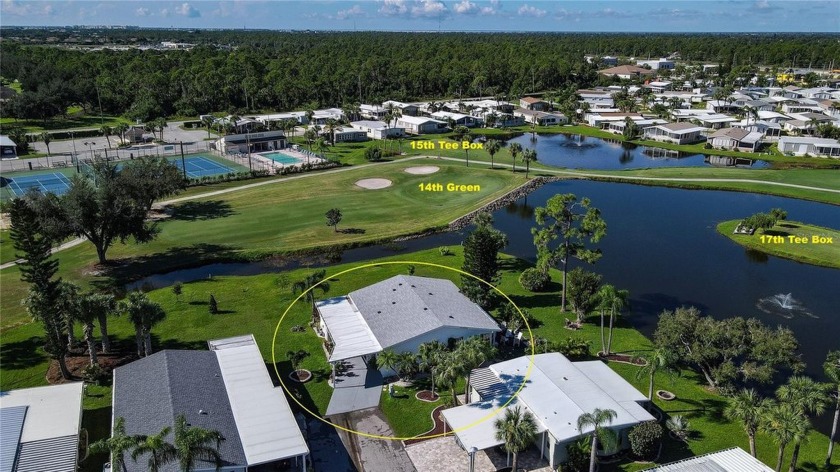 Fantastic Water and Golf Course views! This furnished 3 bedroom - Beach Home for sale in Port Charlotte, Florida on Beachhouse.com