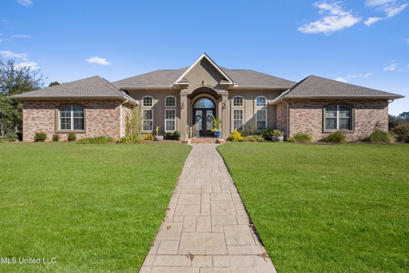 Gorgeous home located on Shell Landing golf course. Formal Entry - Beach Home for sale in Gautier, Mississippi on Beachhouse.com