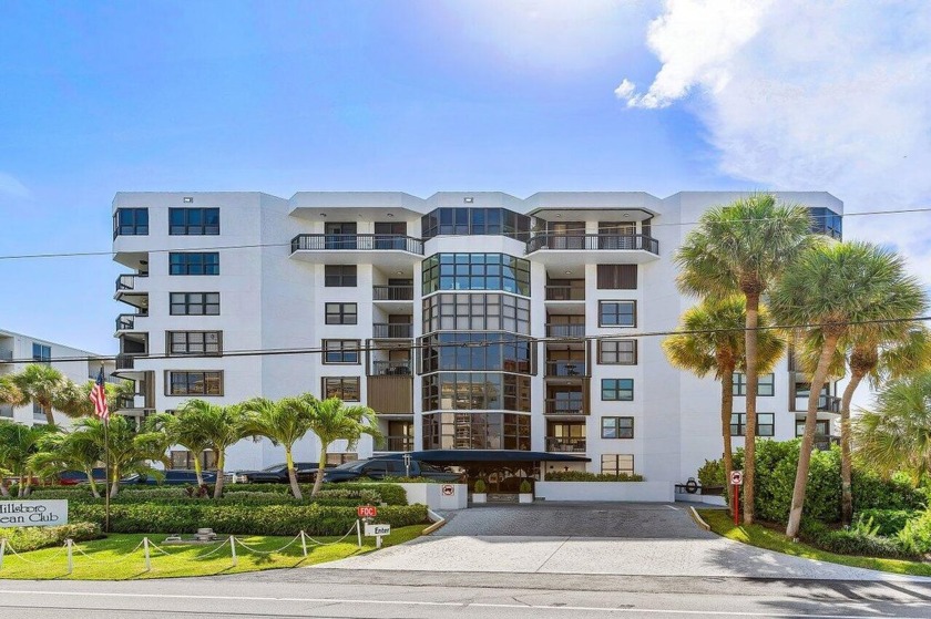 Luxury Corner Unit with Stunning Water Views located directly on - Beach Condo for sale in Hillsboro Beach, Florida on Beachhouse.com