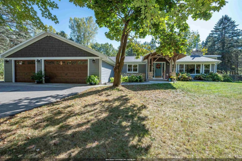 Beautiful, secluded ranch home on 4.7 acres near Reforestation - Beach Home for sale in Green Bay, Wisconsin on Beachhouse.com