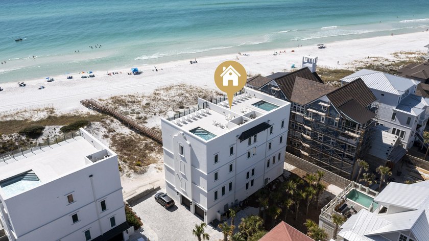 Welcome to Azzurro, Italian for ''blue,'' a name inspired by the - Beach Home for sale in Santa Rosa Beach, Florida on Beachhouse.com