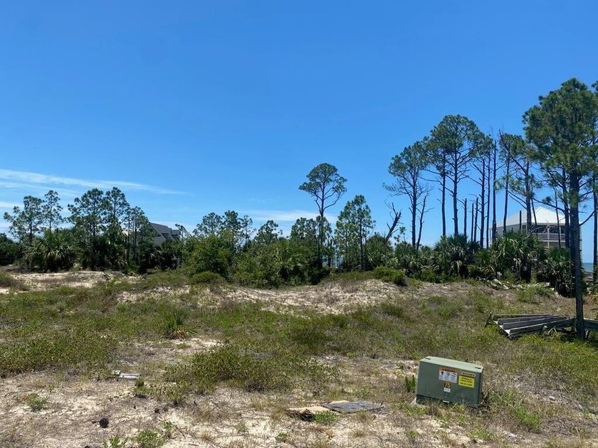 The Beautiful Gulf is south of this 1st Tier lot's southern - Beach Lot for sale in Port St Joe, Florida on Beachhouse.com