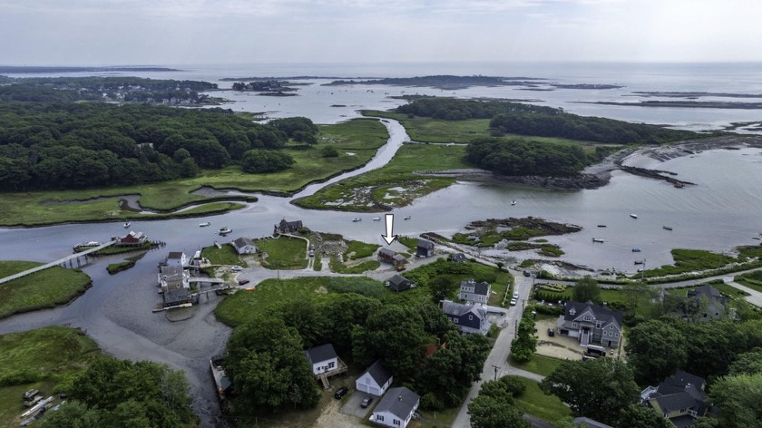 Iconic fish house nestled in Turbats Creek, Kennebunkport. A - Beach Lot for sale in Kennebunkport, Maine on Beachhouse.com