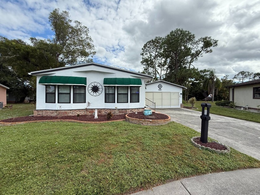 This well cared for stucco home is located on a cul de sac only - Beach Home for sale in North Fort Myers, Florida on Beachhouse.com