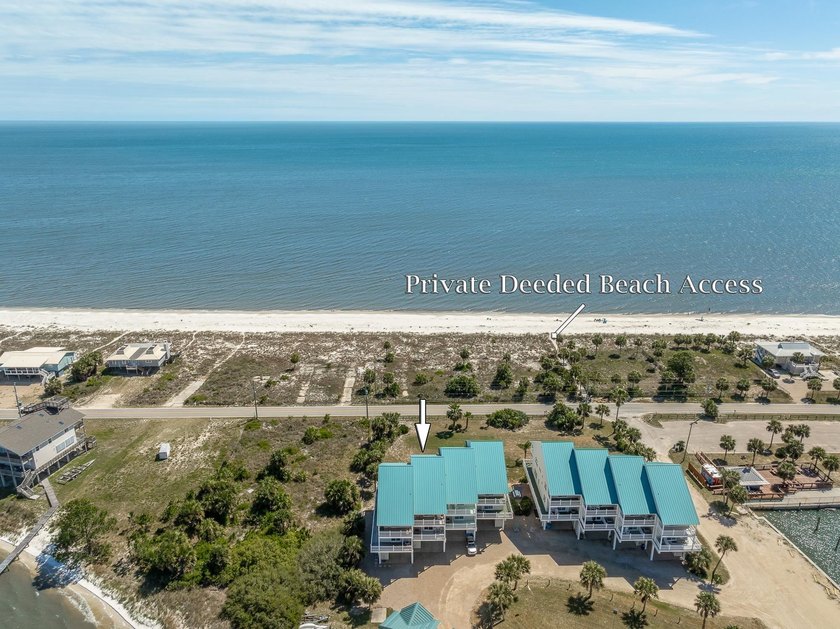 Wake up to panoramic views where the Gulf meets the bay at this - Beach Townhome/Townhouse for sale in Alligator Point, Florida on Beachhouse.com