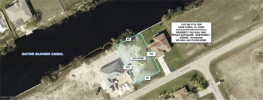 AWESOME FRESHWATER LOT FOR SALE!!!  Build your dream home on a - Beach Lot for sale in Cape Coral, Florida on Beachhouse.com