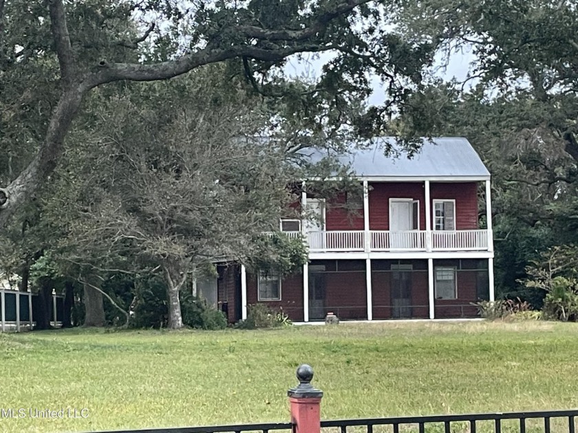 Own a piece of history overlooking the Gulf of Mexico. House was - Beach Home for sale in Pass Christian, Mississippi on Beachhouse.com