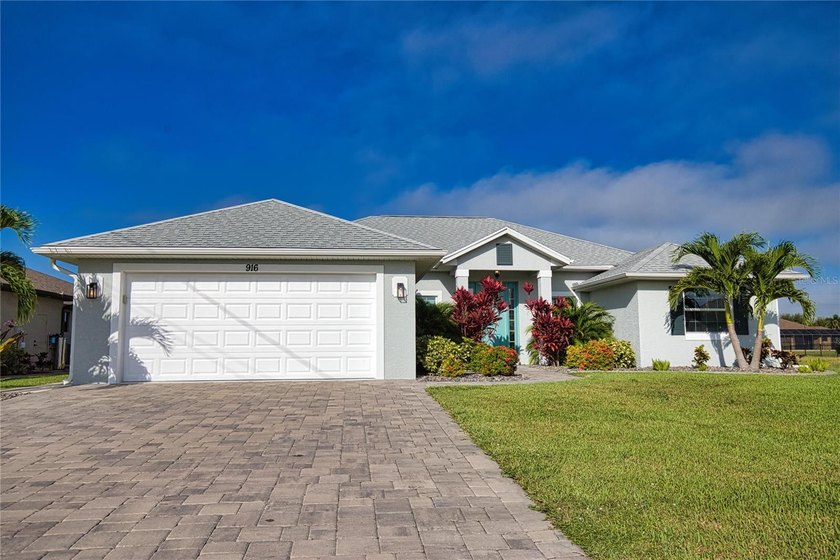 Enjoy Florida waterfront living in this 2021-built move-in ready - Beach Home for sale in Rotonda West, Florida on Beachhouse.com