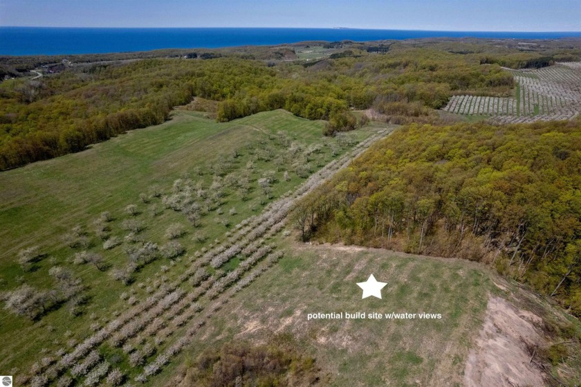 Gorgeous 21+acre parcel with distant views of Northport Bay to - Beach Acreage for sale in Northport, Michigan on Beachhouse.com