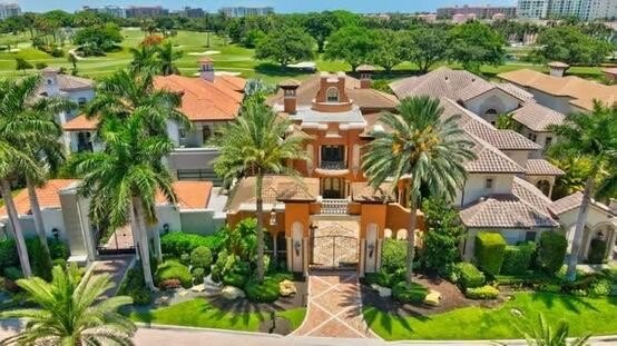 This beautiful estate in Ultra-Exclusive Mizner Lake Estates on - Beach Home for sale in Boca Raton, Florida on Beachhouse.com