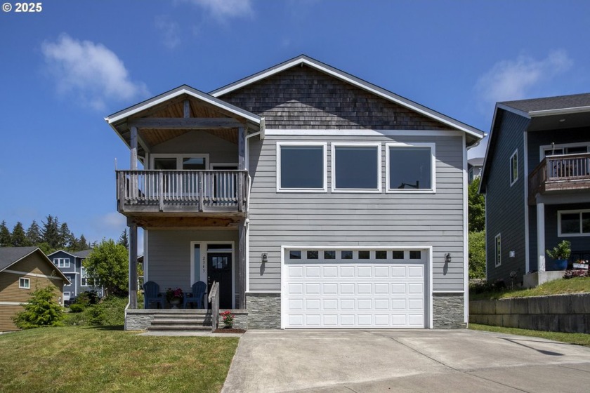 Stunning Coastal Retreat with Ocean Views Nestled on a hill in - Beach Home for sale in Seaside, Oregon on Beachhouse.com