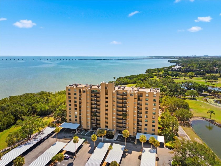 Spectacular views of both Tampa Bay and Cove Cay Golf Course - Beach Condo for sale in Clearwater, Florida on Beachhouse.com