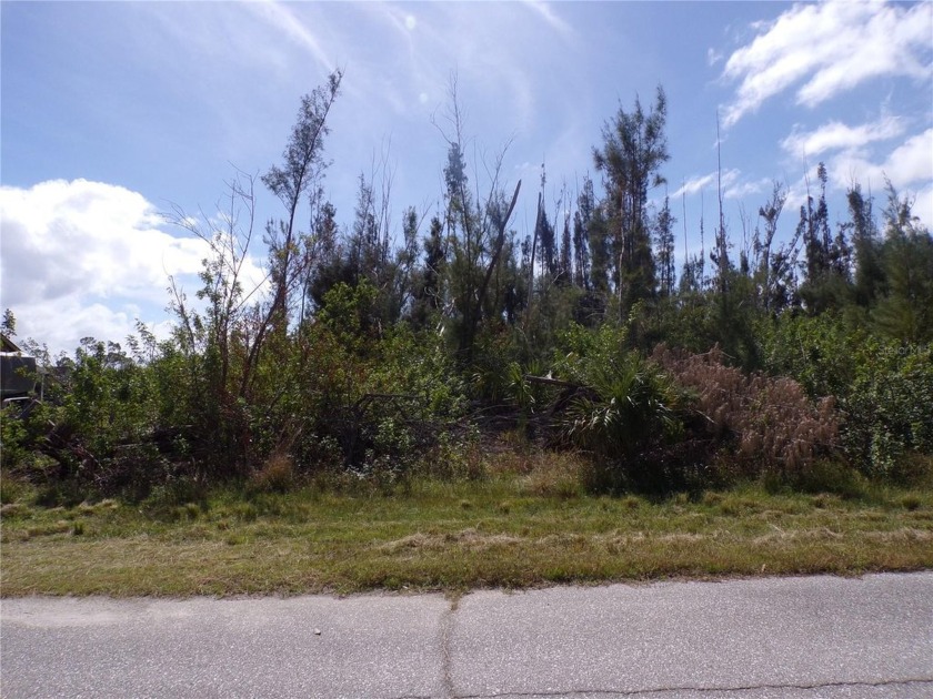 This lot is a BOATERS DREAM on a Sailboat Canal with no bridges - Beach Lot for sale in Port Charlotte, Florida on Beachhouse.com