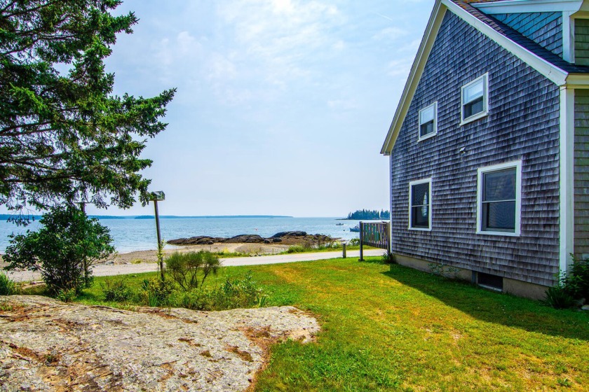 Enjoy bold southerly views from this charming shingled cottage - Beach Home for sale in Deer Isle, Maine on Beachhouse.com