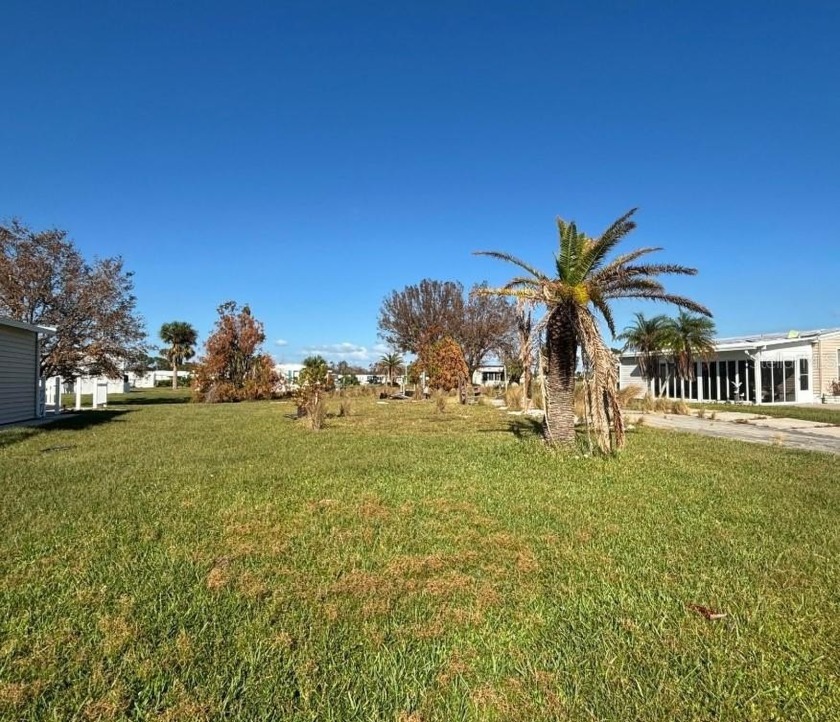 On a GREENBELT with a WATERVIEW in the friendly community - Beach Lot for sale in Port Charlotte, Florida on Beachhouse.com