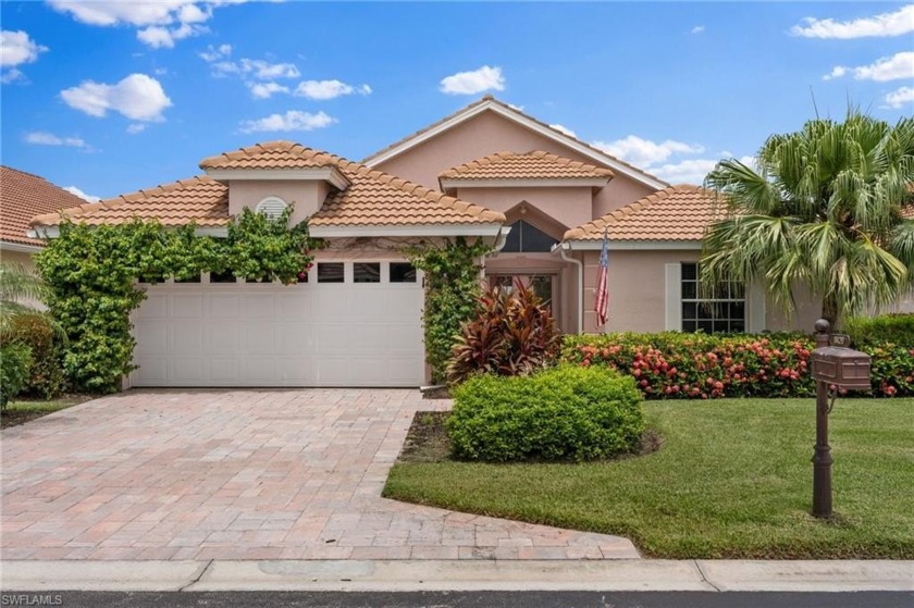 Charming Golf Course Frontage Home with Heated Pool in Exclusive - Beach Home for sale in Naples, Florida on Beachhouse.com