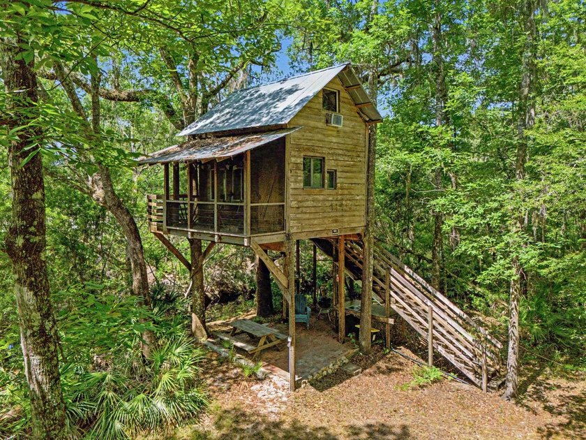 Tucked away along the serene Sopchoppy River, *The Tree House* - Beach Home for sale in Sopchoppy, Florida on Beachhouse.com
