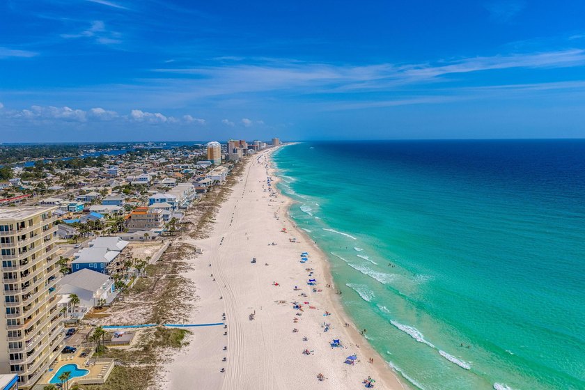 Directly across the street from the Gulf, this 2 bedroom, 2 - Beach Home for sale in Panama City Beach, Florida on Beachhouse.com
