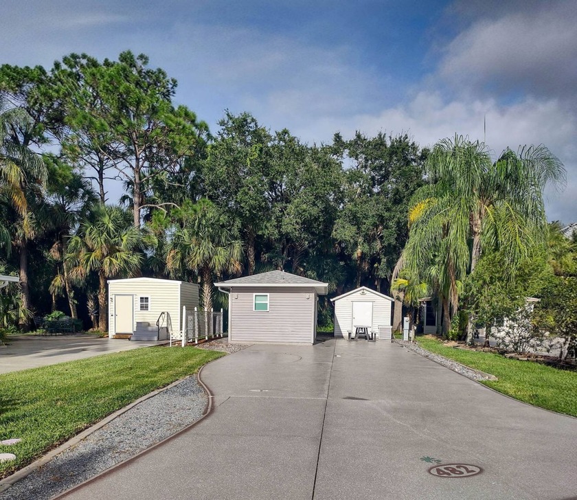 This RV site features a 10'x12' storage/golf cart shed and a - Beach Home for sale in Titusville, Florida on Beachhouse.com