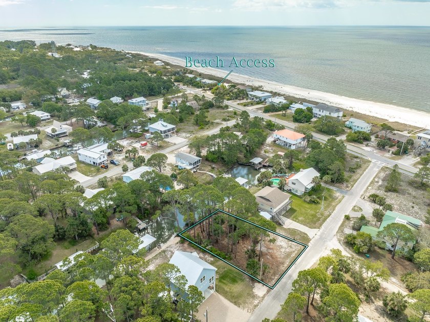 Prime Canal Front Lot in Alligator Point - A Coastal Paradise - Beach Lot for sale in Alligator Point, Florida on Beachhouse.com