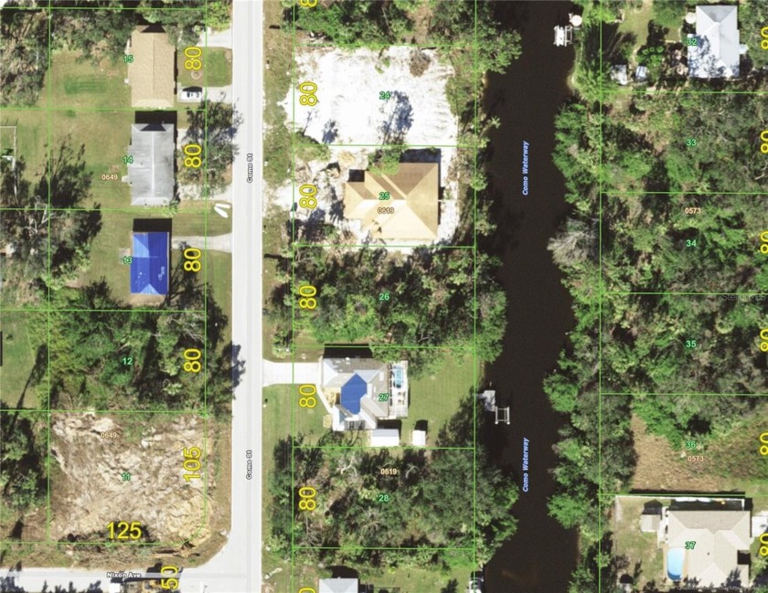 Gulf Access Duplex lot in superb location!  80x145 deep lot has - Beach Lot for sale in Port Charlotte, Florida on Beachhouse.com