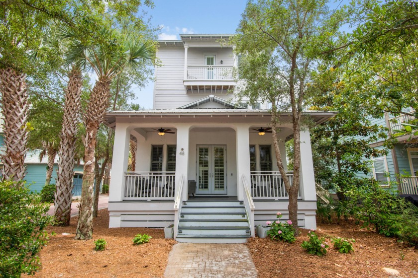 Beautifully appointed and rare, this corner-lot, spacious home - Beach Home for sale in Inlet Beach, Florida on Beachhouse.com