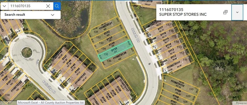 Zone: PCDN - PLANNED COMMUNITY DEVELOPMENT 
Legal description - Beach Lot for sale in North Port, Florida on Beachhouse.com