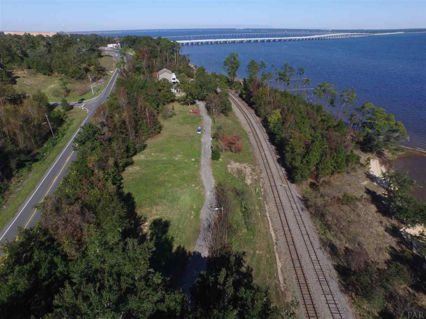 Waterfront lot on Escambia Bay.  This unique lots has two - Beach Lot for sale in Pensacola, Florida on Beachhouse.com