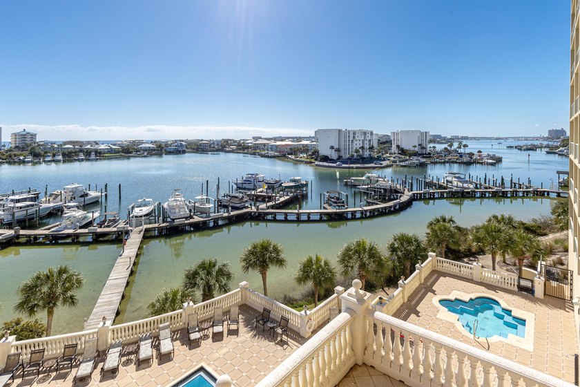 Perched on a 35-foot bluff above the iconic Destin Harbor - Beach Condo for sale in Destin, Florida on Beachhouse.com