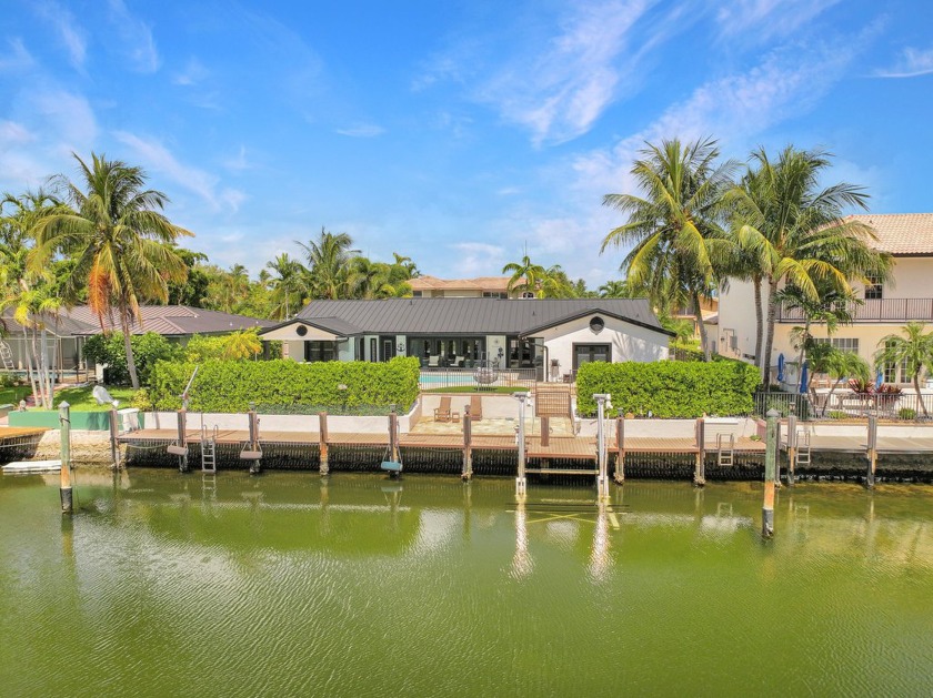 This beautifully redesigned estate in Venetian Isles offers 90 - Beach Home for sale in Lighthouse Point, Florida on Beachhouse.com