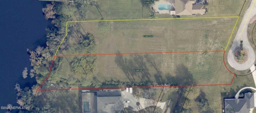 ACREAGE ON THE RIVER, a rare find! Cleared, with sweeping water - Beach Lot for sale in St Augustine, Florida on Beachhouse.com