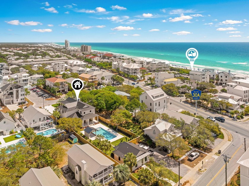 Just off Scenic Highway 30A in the heart of Seagrove Beach, an - Beach Home for sale in Santa Rosa Beach, Florida on Beachhouse.com