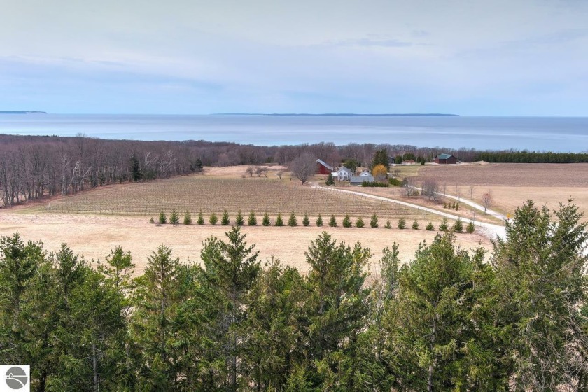 A majestic view of Lake Michigan and the Islands will greet you - Beach Acreage for sale in Northport, Michigan on Beachhouse.com