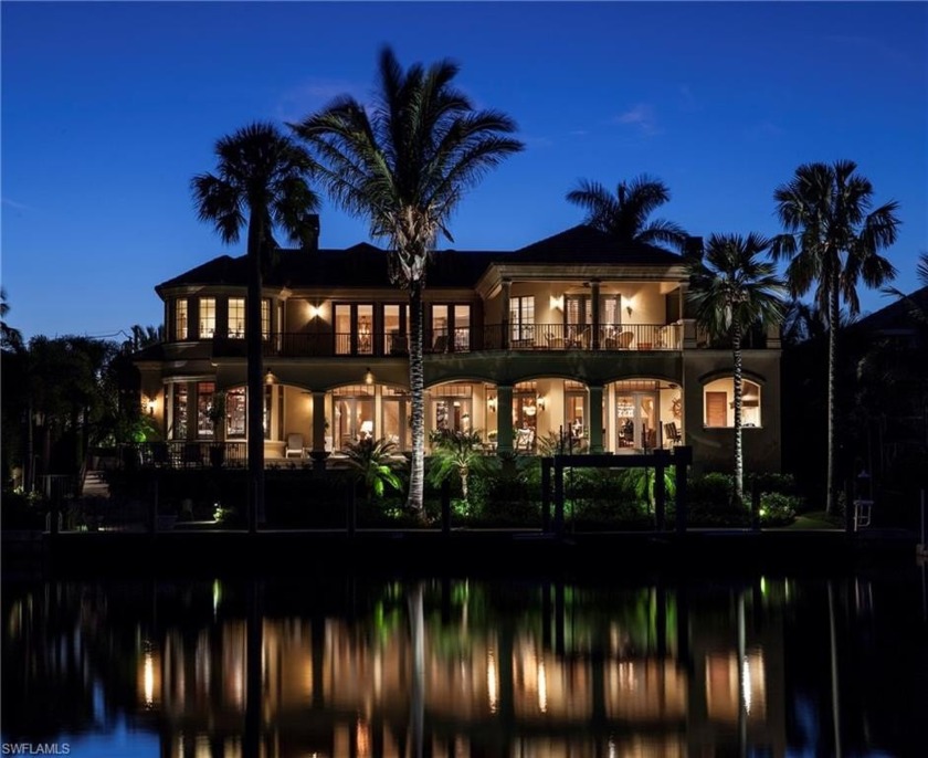 A timeless and refined home within famed Aqualane Shores located - Beach Home for sale in Naples, Florida on Beachhouse.com