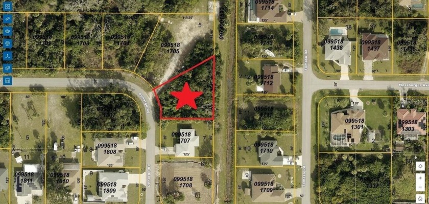 OVERSIZED LAND 13,439 !!!! CITY WATER!!!! NO SCRUB JAY!!! - Beach Lot for sale in North Port, Florida on Beachhouse.com