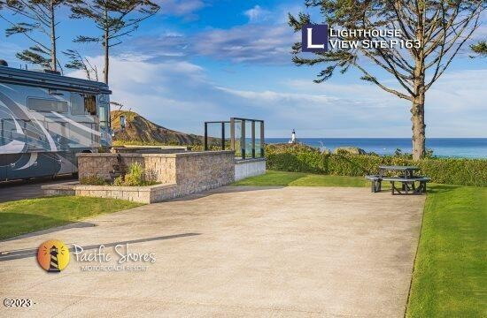This is one of the highly sought after Ocean Front lots in - Beach Lot for sale in Newport, Oregon on Beachhouse.com